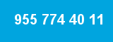 955 774 40 11 955 774 40 11